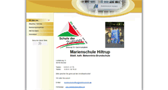 Desktop Screenshot of marienschule-hiltrup.de
